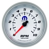 2-1/16" IN-DASH TACHOMETER, 0-10,000 RPM, MOPAR